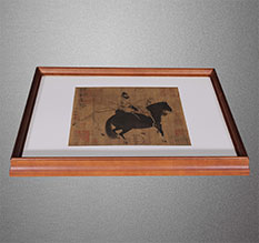 湛江市书画装裱配框服务案例